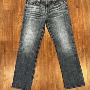 BKE Seth Jeans Mens 36XL Blue Medium Wash Straight Leg Denim